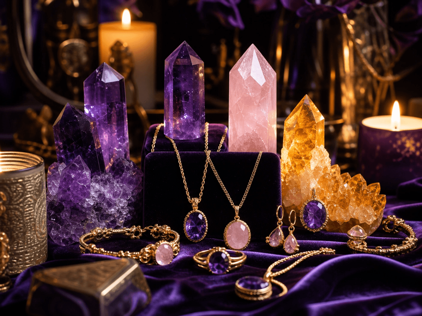 Crystals and Jewelry